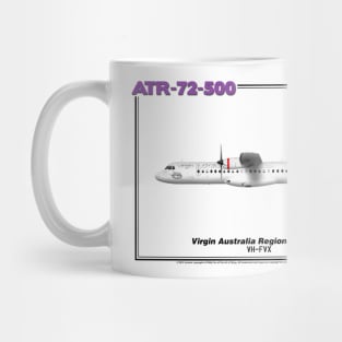 Avions de Transport Régional 72-500 - Virgin Australia Regional Airlines (Art Print) Mug